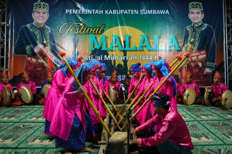 Festival Malala 2026 Resmi Dibuka, 23 Kecamatan Ambil Bagian di Moyo Hilir