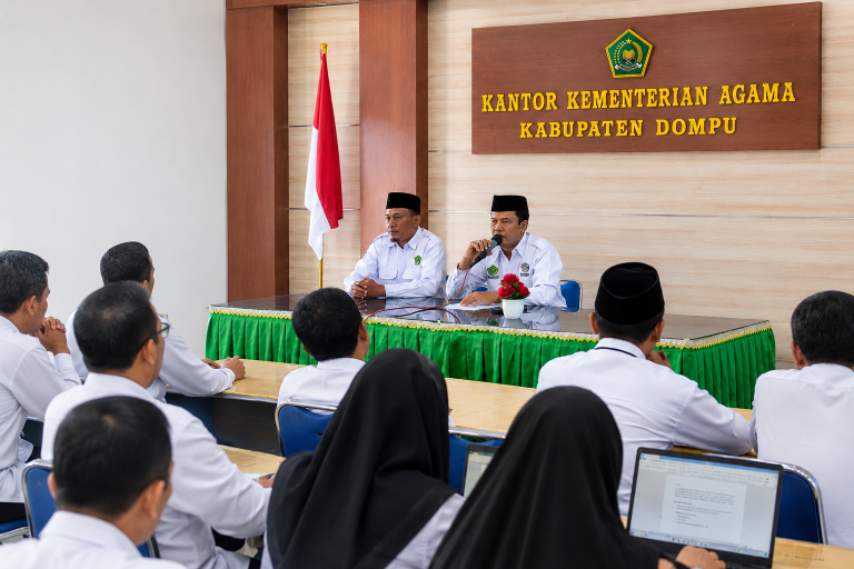 Kemenag Dompu Susun SOP, Perkuat Layanan Publik dan Tata Kelola