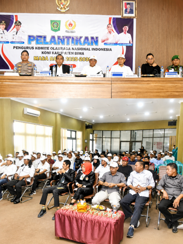 Pengurus Baru KONI Bima Emban Misi Prestasi