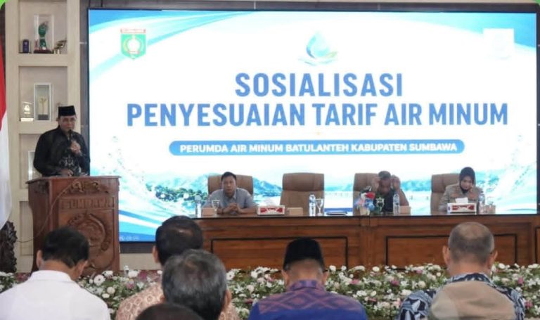 Tarif Air Bakal Naik Mulai Agustus, Ini Alasan Bupati Sumbawa yang Bikin Banyak Orang Bertanya