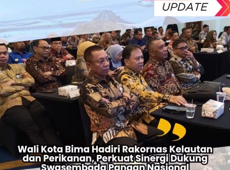 Wali Kota Bima Hadiri Rakornas Kelautan dan Perikanan di Jakarta