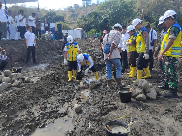 Ground Breaking Kolam Retensi Amahami Resmi Dimulai, Proyek Pengendali Banjir Masuk Tahap Pembangunan