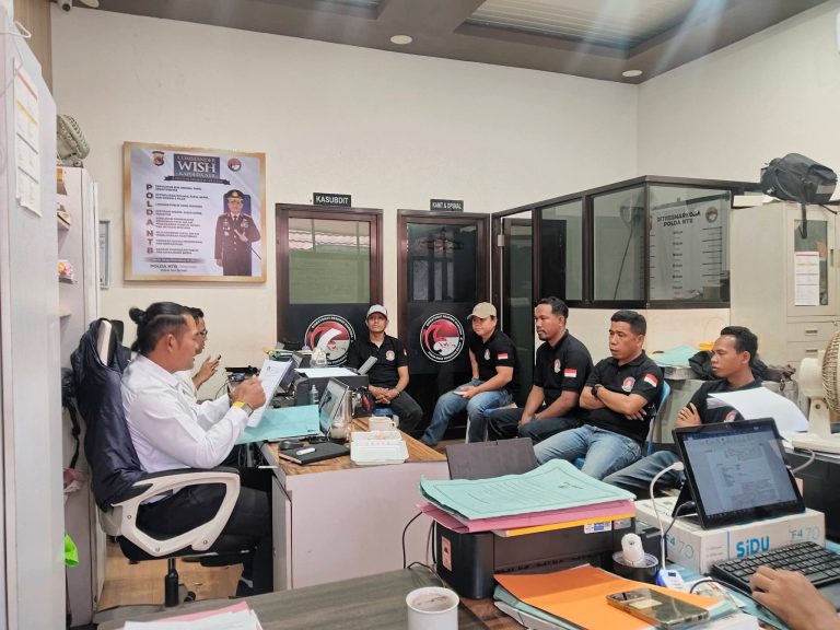 GAKADA BIDOM Geruduk Polda NTB, Desak Kasus Narkoba di Bima Dibuka Terang