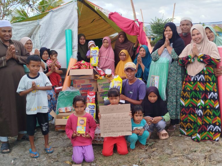 Dari Bima untuk NTT, FUMBI Gerakkan Bantuan hingga ke Pelosok Manggarai