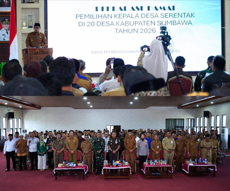Pilkades Serentak Sumbawa Diikuti 67 Calon, Bupati Jarot Serukan Tanpa Permusuhan